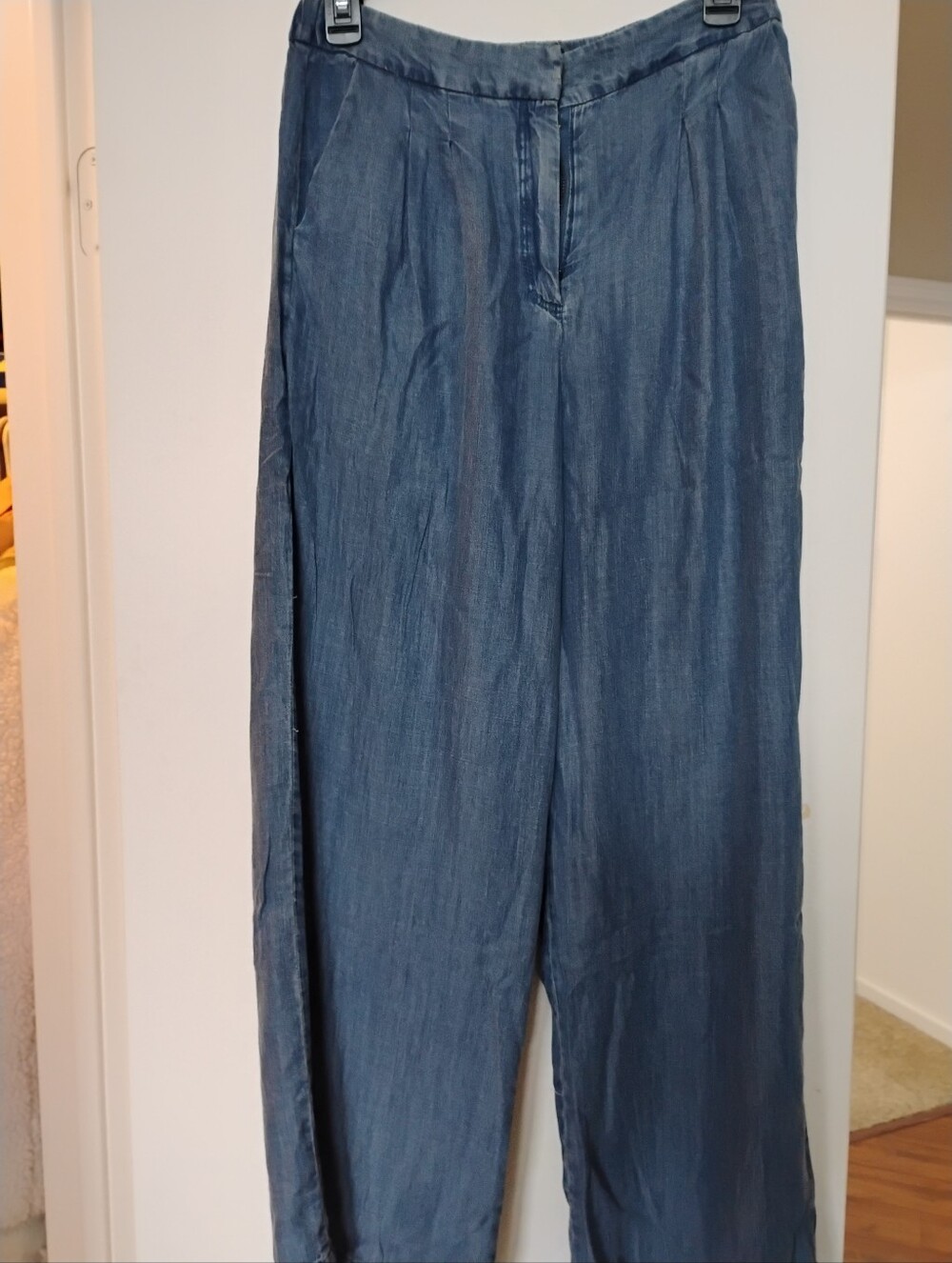 (NWT) Lyocell Wide Leg Pants